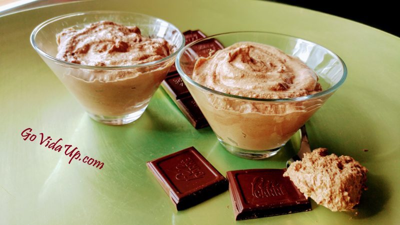 Mousse de Chocolate Vegana com Natas de Soja – Maravilhosa!